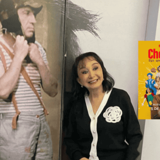"La Chilindrina" expresa su agradecimiento con los hijos de Chespirito