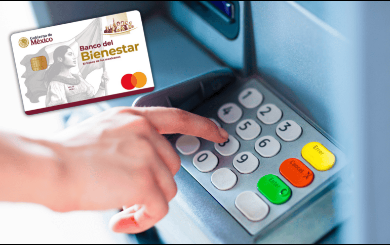 La Tarjeta del Bienestar tiene la posibilidad de ser usada como medio de pago, pero en el caso de retiros, si no es una sucursal del propio Banco del Bienestar, es obligatorio pagar una comisión. ESPECIAL / CANVA