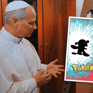 Papa León XIV bendice carta Pokemón a joven creyente