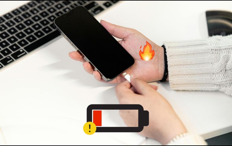 Uno de los componentes que más preocupa de los celulares iPhone es la batería. ESPECIAL / CANVA