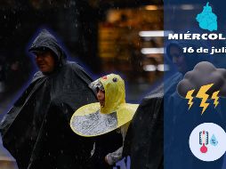 El panorama lluvioso también afecta a gran parte del país por fenómenos como el monzón mexicano, canales de baja presión y la onda tropical número 12. SUN / D. S. Sánchez