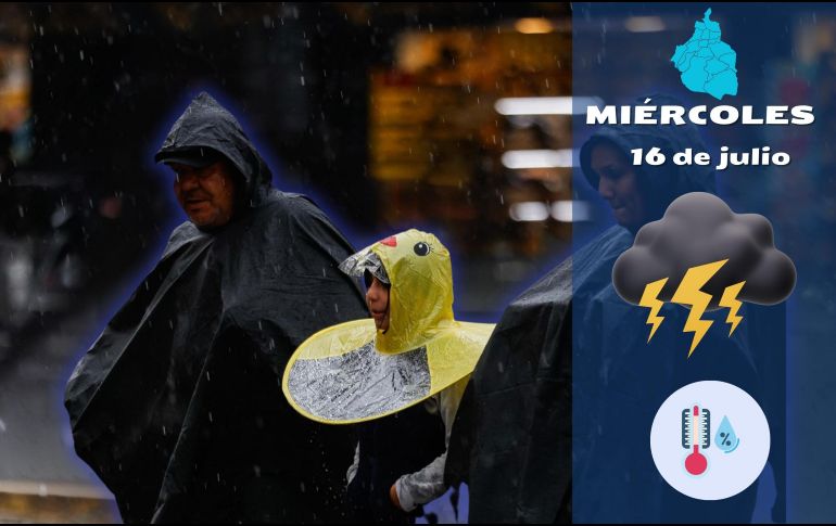 El panorama lluvioso también afecta a gran parte del país por fenómenos como el monzón mexicano, canales de baja presión y la onda tropical número 12. SUN / D. S. Sánchez