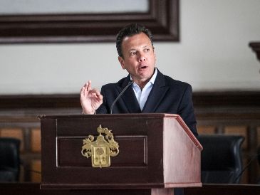 Esta es la primera vez que el gobernador hace de conocimiento público su ausencia, considerando que aun no cumple un año en el cargo para solicitar vacaciones, siendo este el motivo por el cual la solicitud aplica "sin goce de sueldo". EL INFORMADOR / ARCHIVO