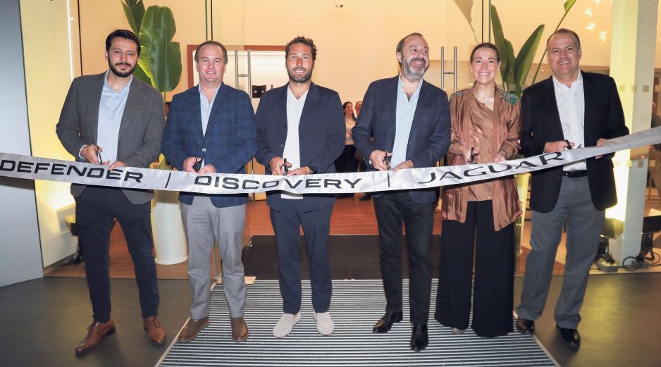 Hugo Cuadros, Guzmán, Beckmann, Raúl Peñafiel, Montserrat Martínez y Mauricio Nicolau. GENTE BIEN JALISCO / A. Martínez