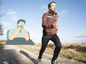 Esto es lo que pasa si se hace ejercicio con gripe. UNSPLASH / J. HILL