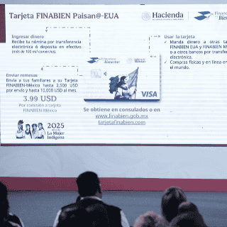 Así podrás enviar remesas a través de la tarjeta FINABIEN Paisan@