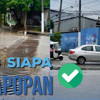 Siapa concluye obras de reparación de socavón en Agua Blanca