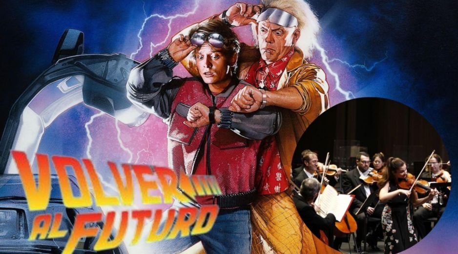 La música de Volver al Futuro cobrará vida con un concierto sinfónico a cargo de Arts Orquesta MX. ESPECIAL