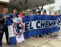 Aficionados de Cruz Azul se hicieron presentes en el hotel de concentración del equipo, para alentar al plantel de cara a su compromiso ante Atlas en la jornada 2 del Torneo Apertura 2025. EL INFORMADOR / F. Ramírez