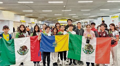 Los alumnos forman parte de la red “Talento al estilo Jalisco”, un programa diseñado para identificar, impulsar y acompañar a niñas, niños, adolescentes y jóvenes con interés y habilidades en disciplinas STEAM. ESPECIAL