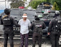 El sujeto fue puesto a disposición de un agente del ministerio público. ESPECIAL / Policía Estatal