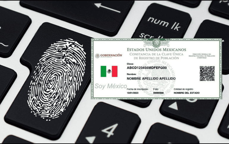 Aunque la CURP biométrica ya está establecida en la ley, su implementación será gradual. ESPECIAL