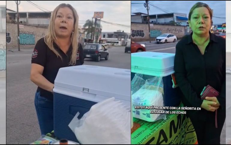 La mujer involucrada en el incidente decidió contactar a la vendedora y ofrecerle una disculpa.TIKTOK/@jazmin_torres3112