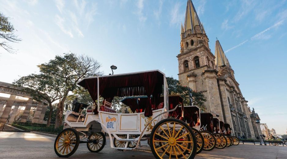 Las calandrias seguían presentes como un remanente del ayer en el caos de la modernidad. ESPECIAL/ GOBIERNO DE GUADALAJARA