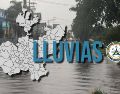 En esta ciudad es donde mayor cantidad de agua se ha acumulado en las últimas 24 horas. ESPECIAL / FACEBOOK Policía Vial Jalisco