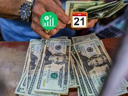 De acuerdo con un reporte de Bloomberg, el dólar comenzó la jornada de hoy debajo de los 19 pesos. EL INFORMADOR / ARCHIVO