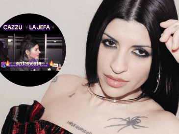 Cazzu fue cuestionada por la prensa sobre su ex. ESPECIAL / IG / @cazzu / TIKTOK / @liz_amnahi