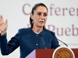 Sheinbaum aseguró que su gobierno no va a cubrir a nadie que tenga nexos con el crimen organizado, incluso si pertenece a Morena. EFE/J. Méndez