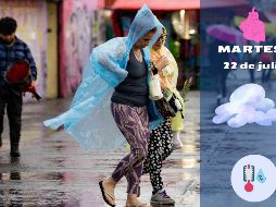 Se esperan lluvias ligeras dispersas, principalmente en el sur de la CDMX, con posibilidad de chubascos ocasionales. SUN / ARCHIVO