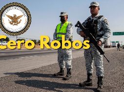 En estas carreteras habrá una fuerte presencia de la Guardia Nacional por el operativo 