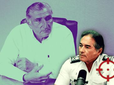 Adán Augusto López (d) aseguró que no sospechó nunca de los vínculos de Hernán Bermúdez Requena, exsecretario de Seguridad en Tabasco, con el crimen organizado. SUN / ARCHIVO / ESPECIAL