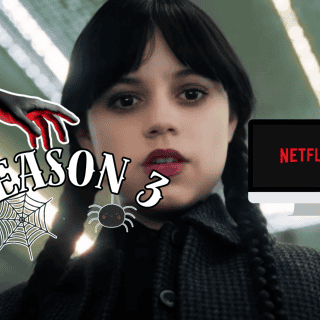 Netflix lanza  poster de Merlina, confirma nueva temporada