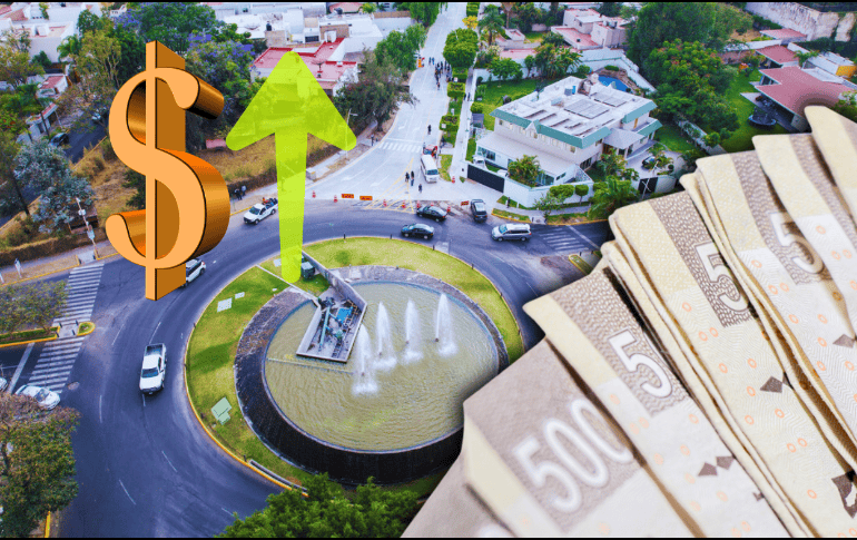 Vista aérea de la colonia Colinas de San Javier en Zapopan, una de las que tiene los precios de venta de vivienda más caros de la metrópoli. EL INFORMADOR/ARCHIVO