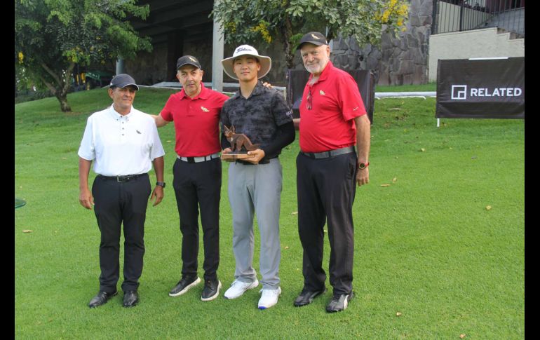 Andrés Castellanos, Eduardo Lozano, Carlos Haro y Antonio Aceves. GENTE BIEN JALISCO / C. Jimeno