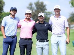 Alonso Medina, Carlos Muñoz, Óscar Gutiérrez y Luis Limón. GENTE BIEN JALISCO / C. Jimeno
