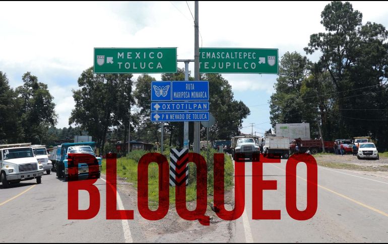 La zona sur del Estado de Mexico se encuentra colapsada debido a nuevos bloqueos carreteros. SUN / ARCHIVO