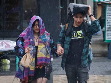 En la Ciudad de México se esperan lluvias puntuales fuertes. SUN/L. Camacho