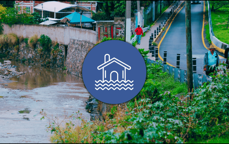 Expertos como Luis Valdivia, Josué Sánchez y Carlos Ornelas advierten sobre el riesgo de construir en zonas por donde pasan ríos o canales, debido a las crecidas. EL INFORMADOR / ARCHIVO