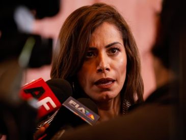 La alcaldesa de Guadalajara, Verónica Delgadillo, respaldó la propuesta de Lemus y señaló que debería considerarse apelar al apoyo del Gobierno Federal debido a la magnitud del proyecto. EL INFORMADOR/ H. Figueroa