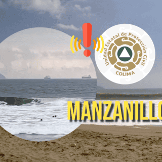 Guardavidas de Manzanillo rescatan a joven en riesgo de ahogamiento