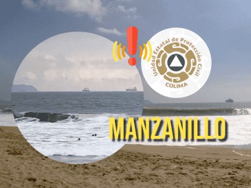 Guardavidas realizaron el rescate de un joven que presentaba riesgo de ahogamiento en playa de Manzanillo. SUN / ARCHIVO