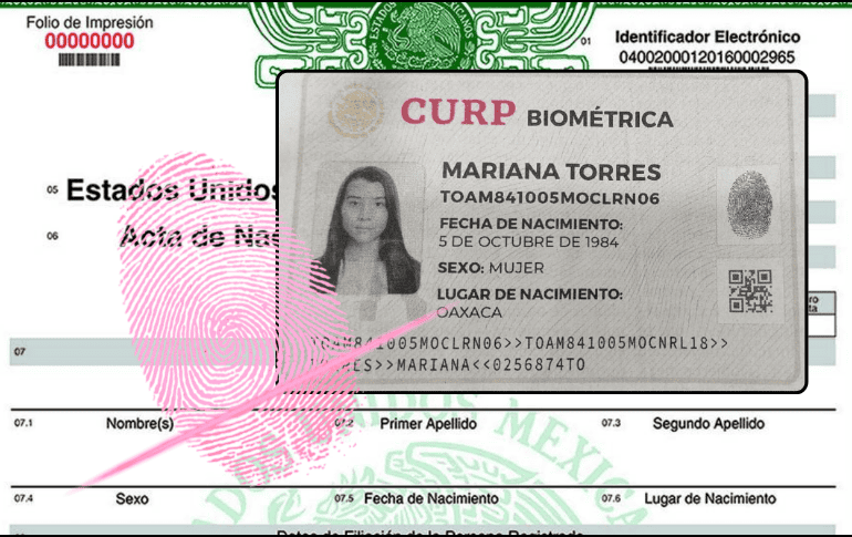 La Secretaría de Gobernación ha detallado los documentos necesarios para realizar el trámite de la CURP biométrica. ESPECIAL