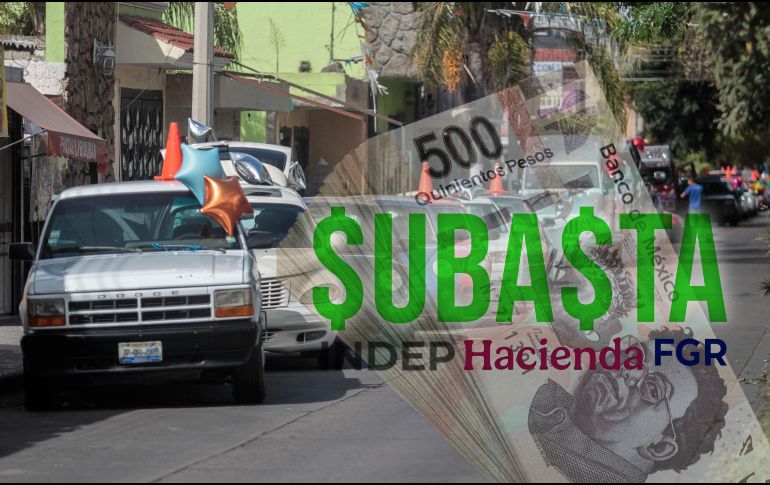 Este es el precio de los autos subastados por el Indep. EL INFORMADOR / ARCHIVO