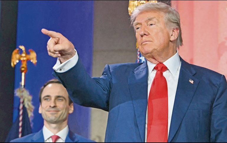 Donald Trump ha señalado que los hijos de no ciudadanos no forman parte de la jurisdicción de EU. AFP