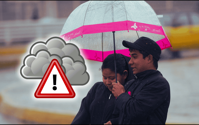 De acuerdo con el pronóstico, caerá gran aguacero en Guadalajara este domingo. EL INFORMADOR / ARCHIVO