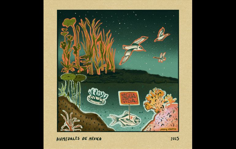 México es el segundo país con más sitios Ramsar en el mundo, con 144 humedales de importancia internacional. CORTESÍA/Jenny Moreno