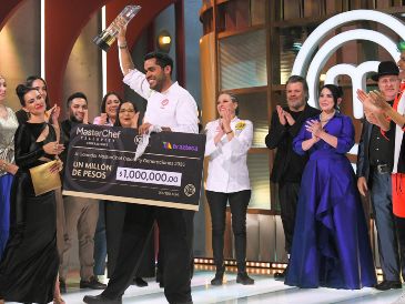 Dani Valle no solo se llevó el título al mejor cocinero de México, también es acreedor a un jugoso premio de un millón de pesos. CORTESÍA/ TV Azteca