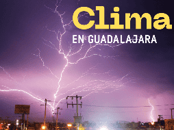 En la ruidosa metrópoli tapatía una alta probabilidad de tormenta eléctrica cubrirá el 90% de la región —con gotas de 8.8 mm—. EFE / ARCHIVO