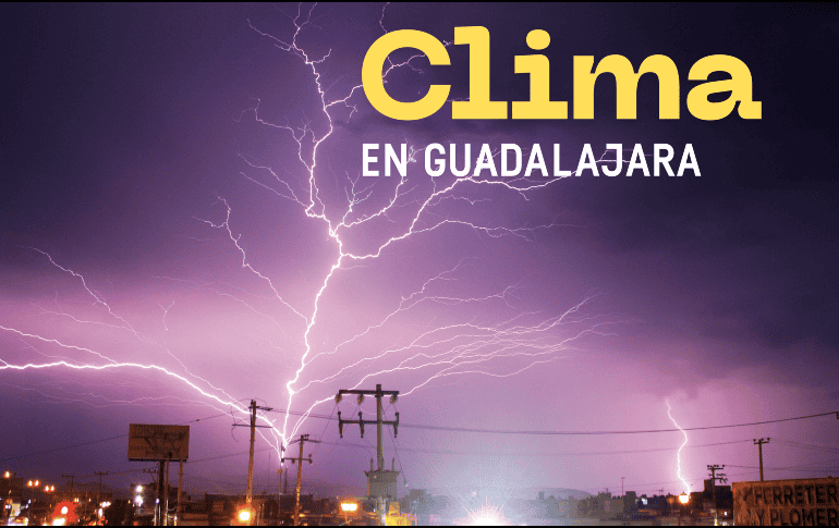 En la ruidosa metrópoli tapatía una alta probabilidad de tormenta eléctrica cubrirá el 90% de la región —con gotas de 8.8 mm—. EFE / ARCHIVO