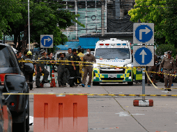 Aunque los tiroteos masivos no son comunes en ciudades como Bangkok, tres incidentes ocurridos entre 2020 y 2023 han puesto sobre la mesa la importancia de aplicar un mayor control de armas en el país. EFE / N. Sangnak