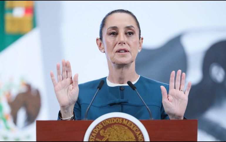 Trump ha llegado a acuerdos arancelarios con Japón y la Unión Europea en los últimos días, por lo que Sheinbaum espera también uno para México. EFE/M. Guzmán