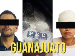 Logran el mayor decomiso de la historia de la Policía Estatal de Caminos en Guanajuato. ESPECIAL / Secretaría de Seguridad de Guanajuato