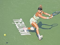 Zarazúa mostró solidez y temple en su debut en el torneo. AFP/M. Panagiotakis