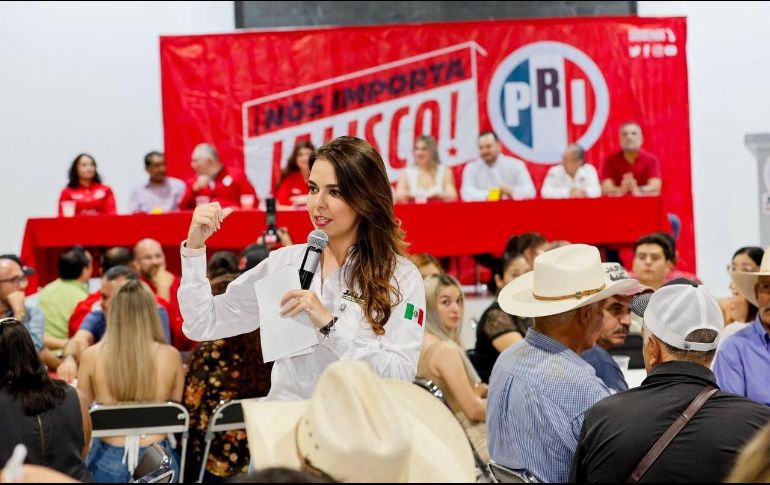 Laura Haro,dirigente del PRI en Jalisco. X/LauHaro