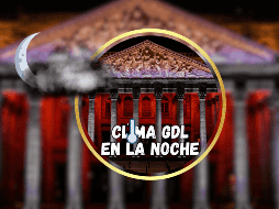 De acuerdo al pronostico del clima se prevé cielo despejado en Guadalajara hoy, 29 de julio en la noche. ESPECIAL