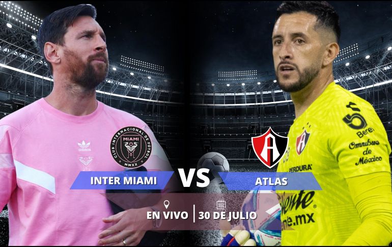 Uno de los partidos más esperados de esta J1 en su segundo día es, sin duda, el duelo Inter Miami vs Atlas. ESPECIAL / IMAGO7 y CANVA